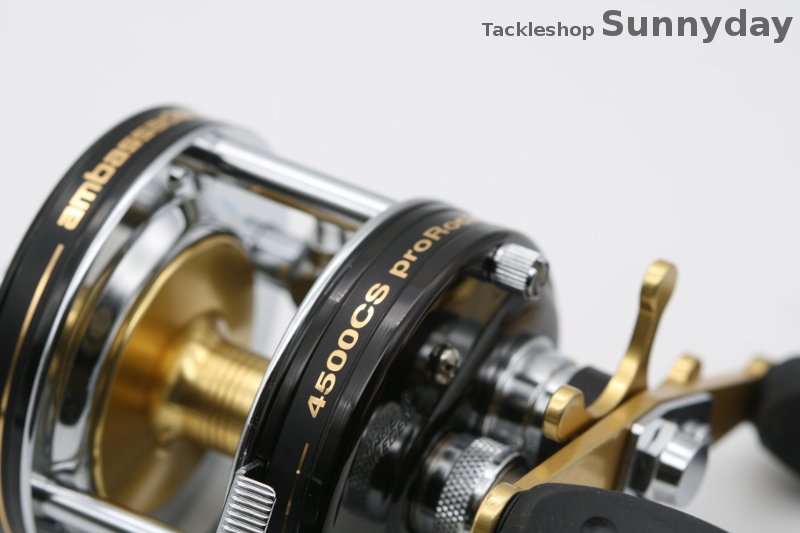 アブガルシア アンバサダー 4500 CS プロロケット ブラックゴールド