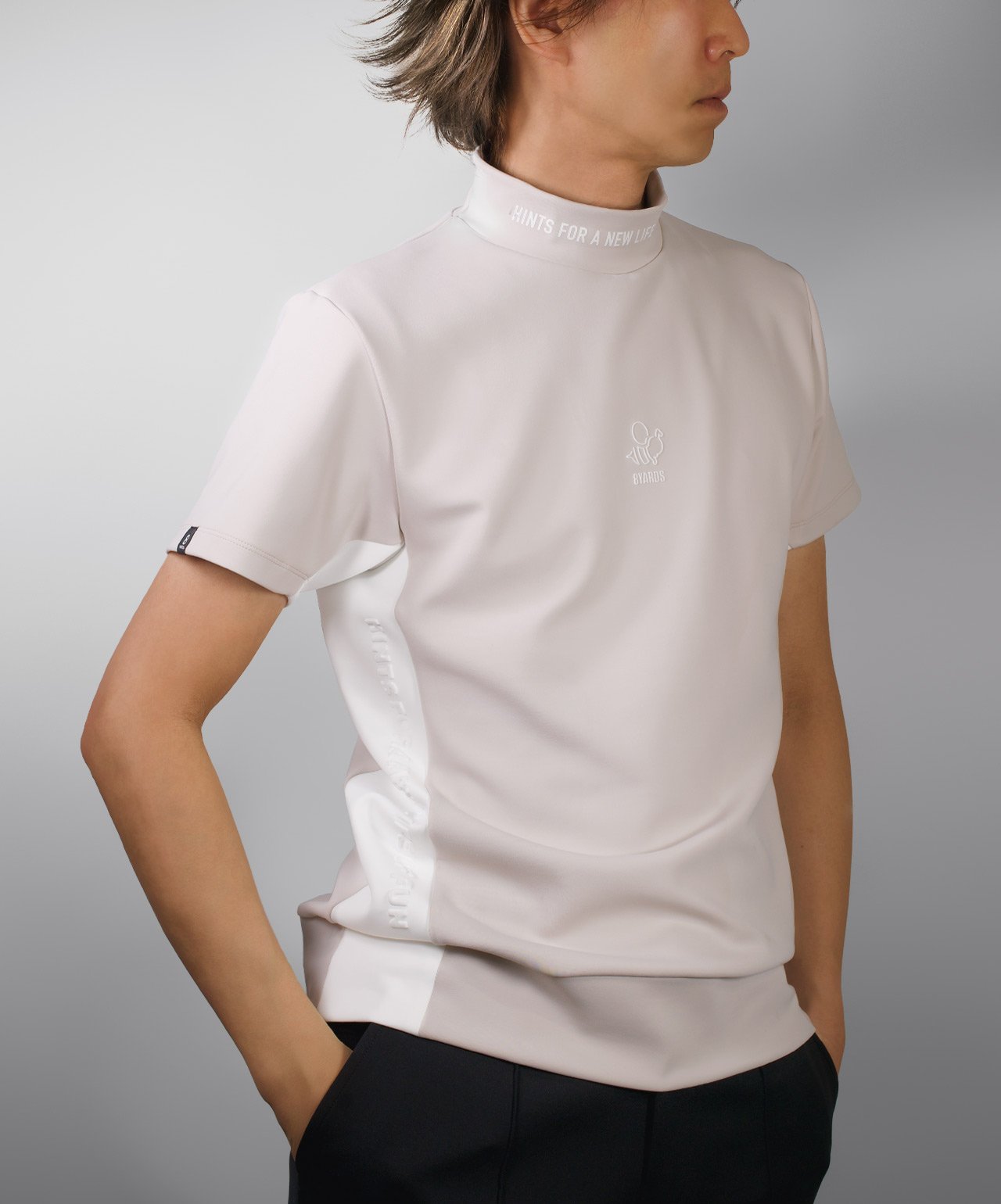 8YARDS / Men's MockNeck 3G