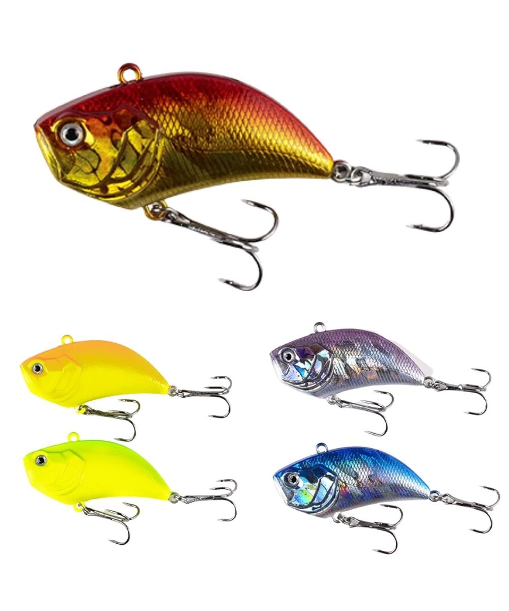 楽天市場】バイブレーション ルアーセット 55mm 1/2oz 14g シーバス