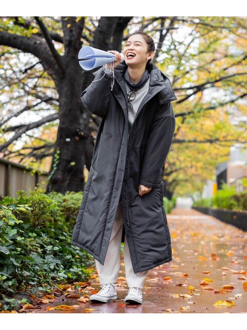 楽天市場】【SALE／50%OFF】【WEB限定/撥水/保温】あったか中綿ロング