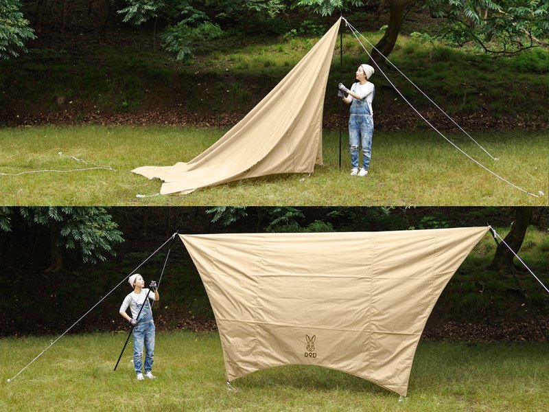 いつかのタープ(タン) TT5-631-TN - DOD（ディーオーディー）【公式