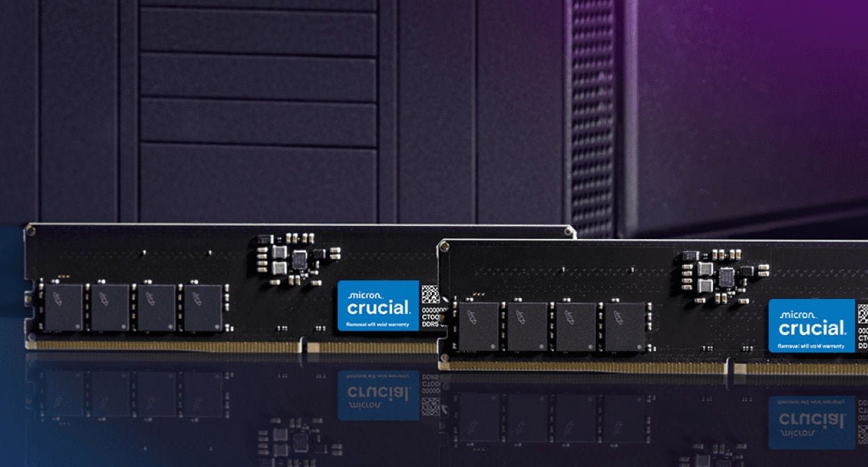 Crucial 64GB Kit (32GBx2) DDR5-4800 SODIMM | CT2K32G48C40S5