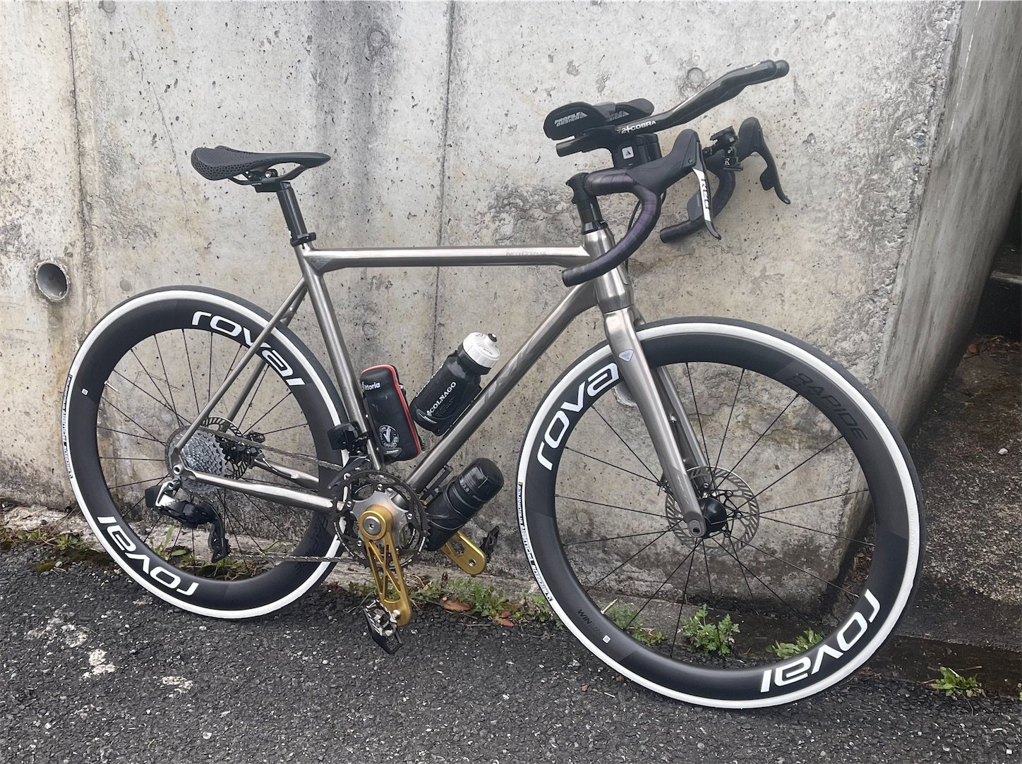 変態クランクで日本一周してきた ③自転車／16-2. 日本一周号（DHバー