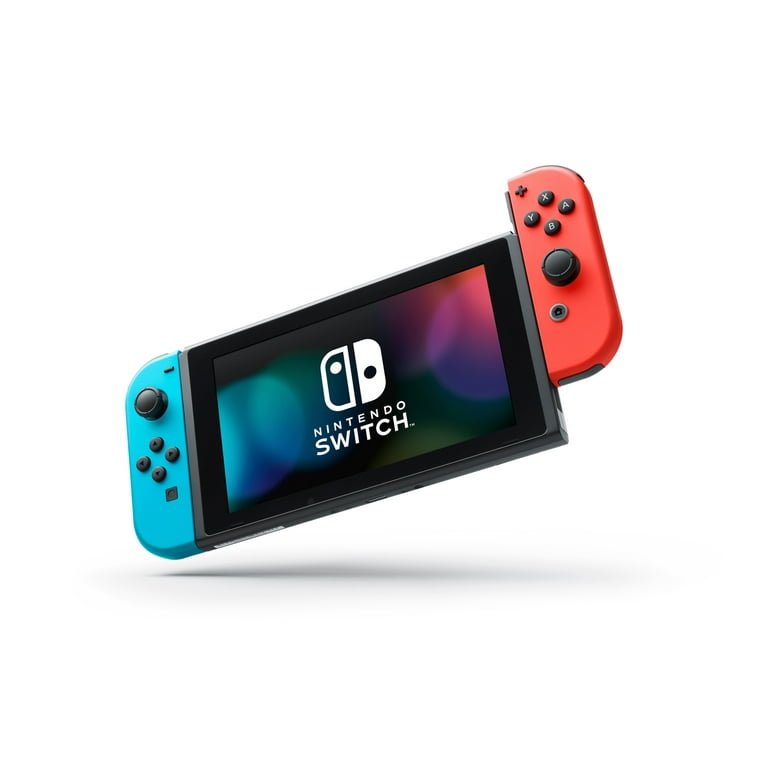 Nintendo 32GB Neon Switch Handheld Game Console, Original Model