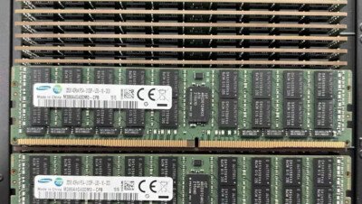 20 piece Samsung 32GB DDR4 2133MHz ECC Server RAM PC4-2133P 4DRx4