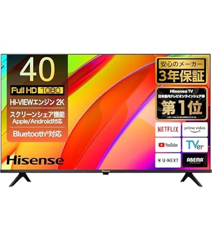 Amazon | SHARP 40型 液晶テレビ AQUOS LC-40H7 | テレビ 通販