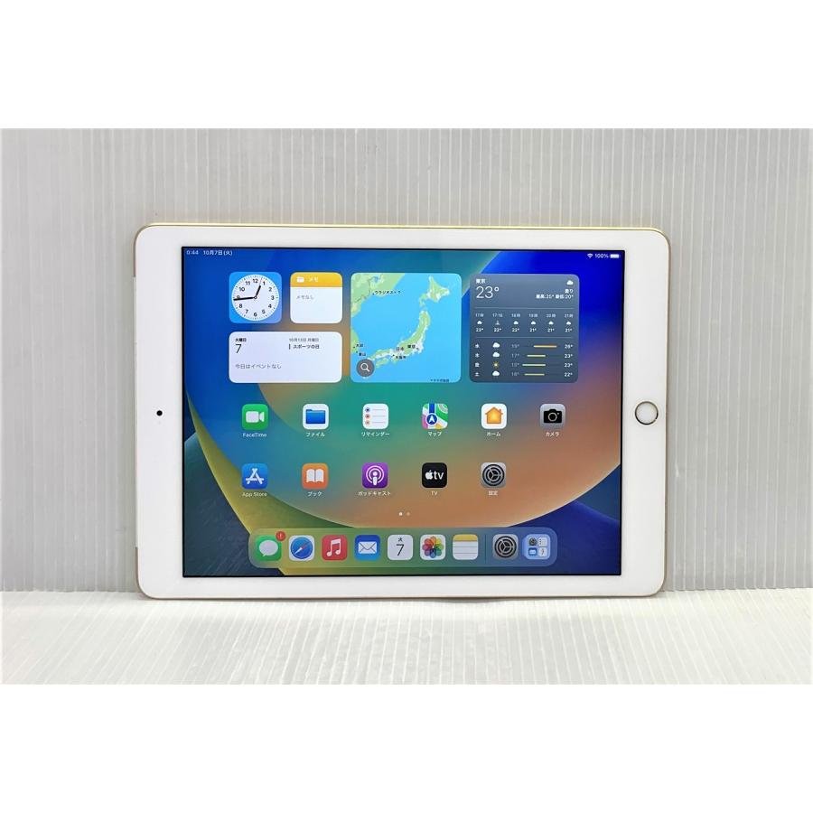 iPad 中古 Apple 第5世代 Wi-Fi + Cellular 32GB ゴールド MPG42J/A
