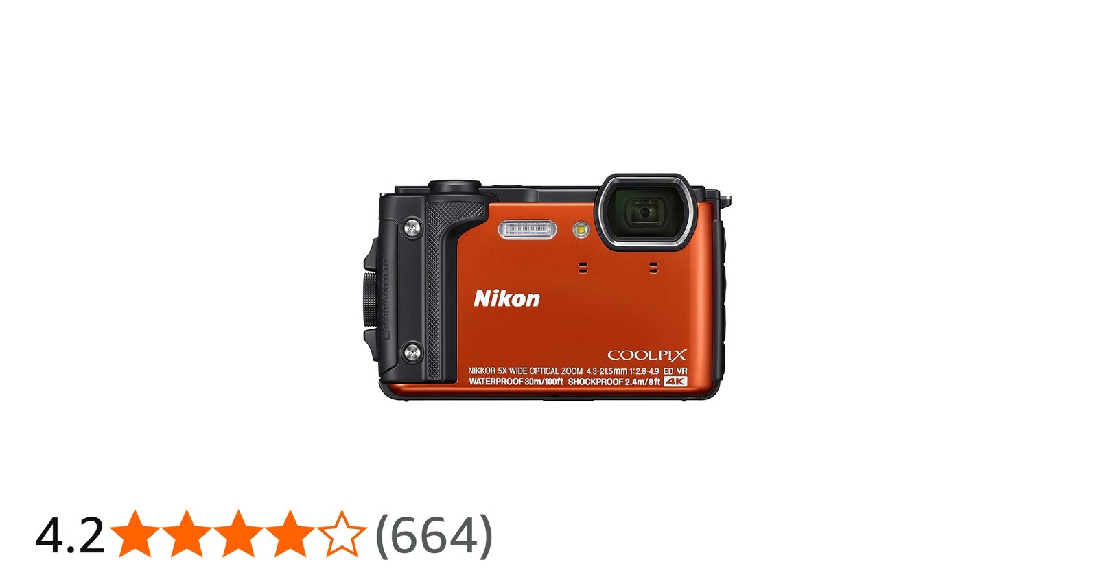 Amazon | Nikon デジタルカメラ COOLPIX W300 OR クールピクス