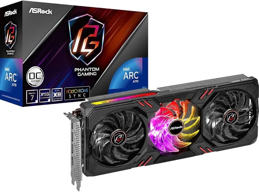 Amazon.com: ASRock Intel Arc A770 Graphics Phantom Gaming 16G OC