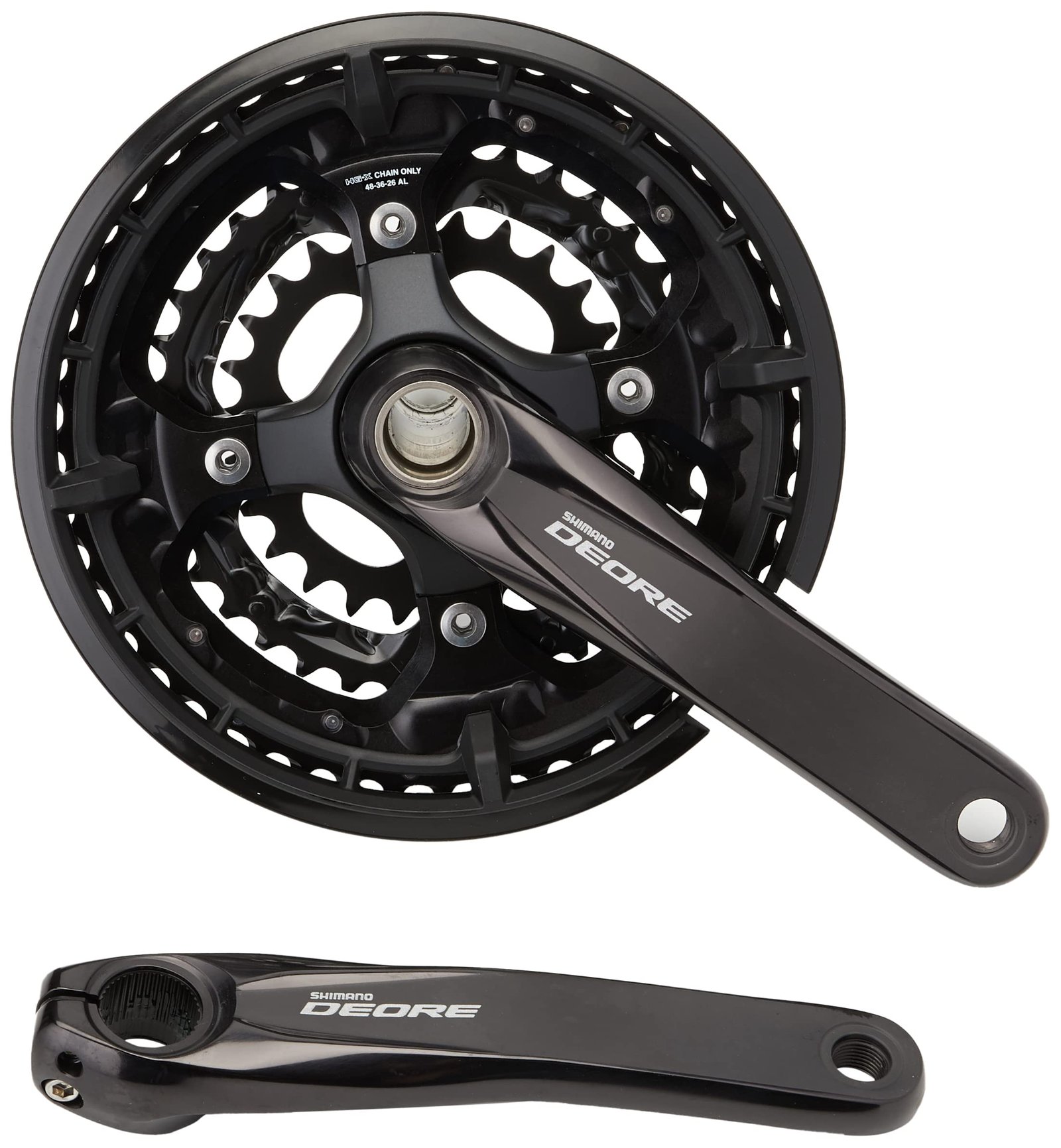 Amazon.com : SHIMANO Deore FC-T6010 Deore 10-Speed chainset, 48/36