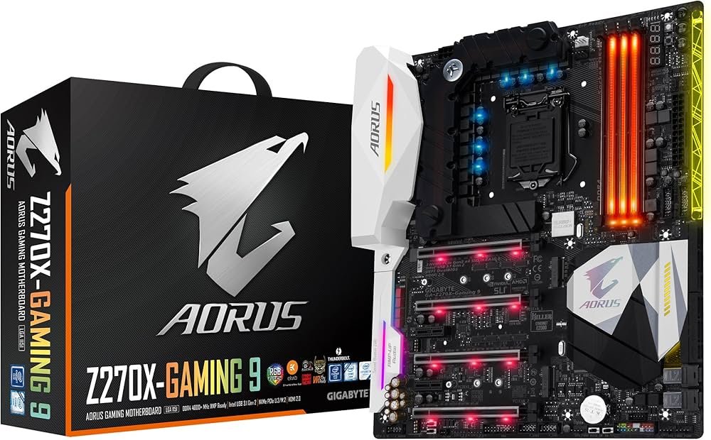 Amazon.in: Buy GIGABYTE AORUS GA-Z270X-Gaming 9 Gaming Motherboard