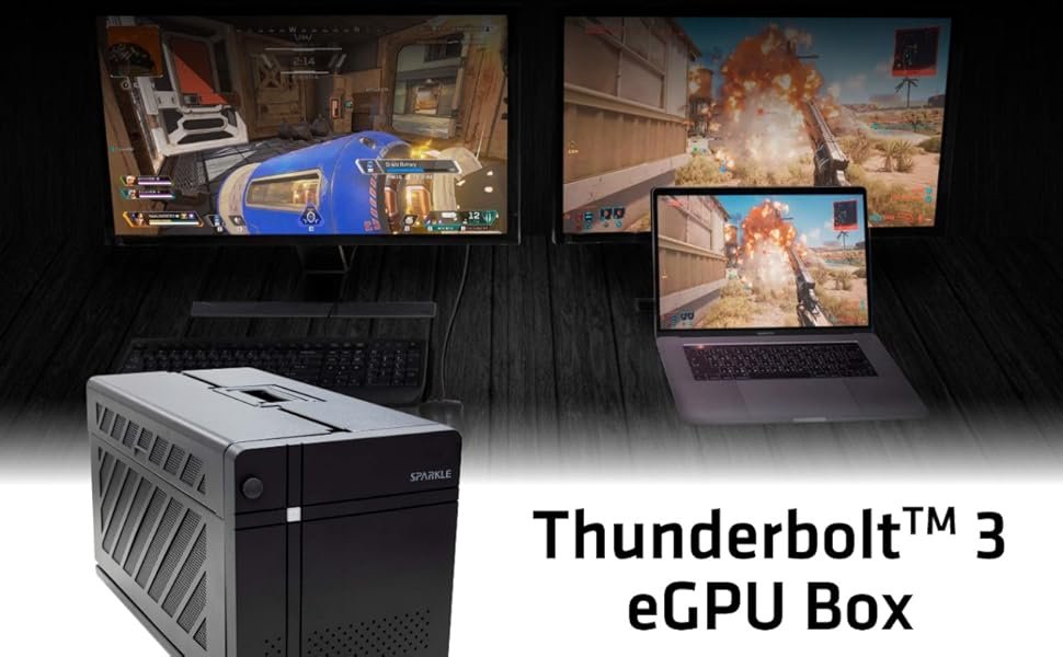 Amazon.co.jp: SPARKLE Thunderbolt 3 PCIE外付け BOX eGPU Studio