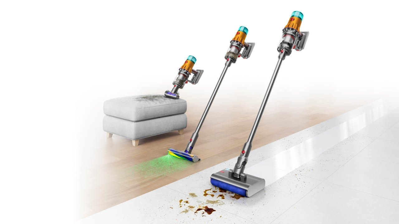 ダイソン初の水拭きもできる掃除機 Dyson V12s Detect Slim Submarine