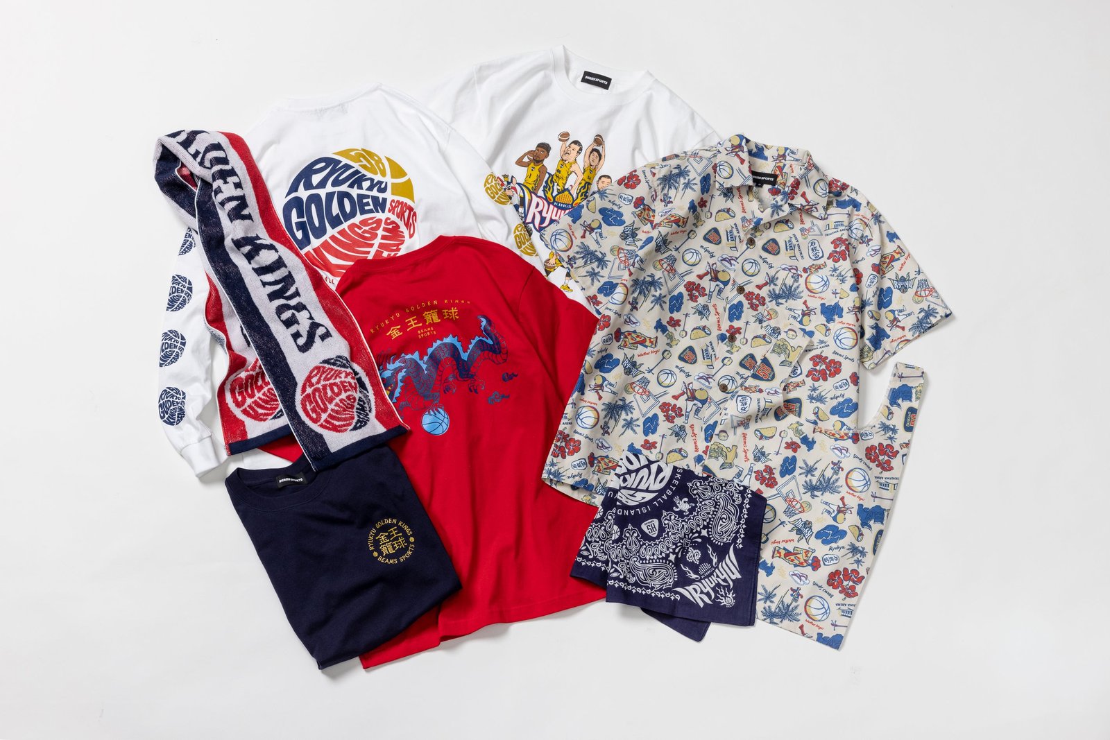 BEAMS SPORTS×琉球ゴールデンキングスのコラボプロジェクト「KINGS