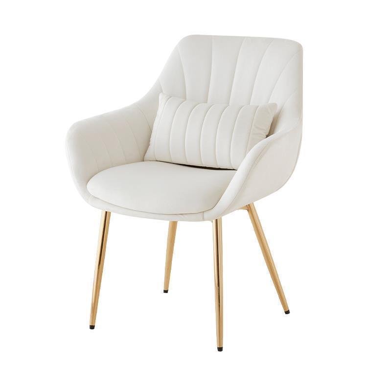 WEB限定】 ASHEL jelly デスクチェア 4本脚 ミルクティーホワイト