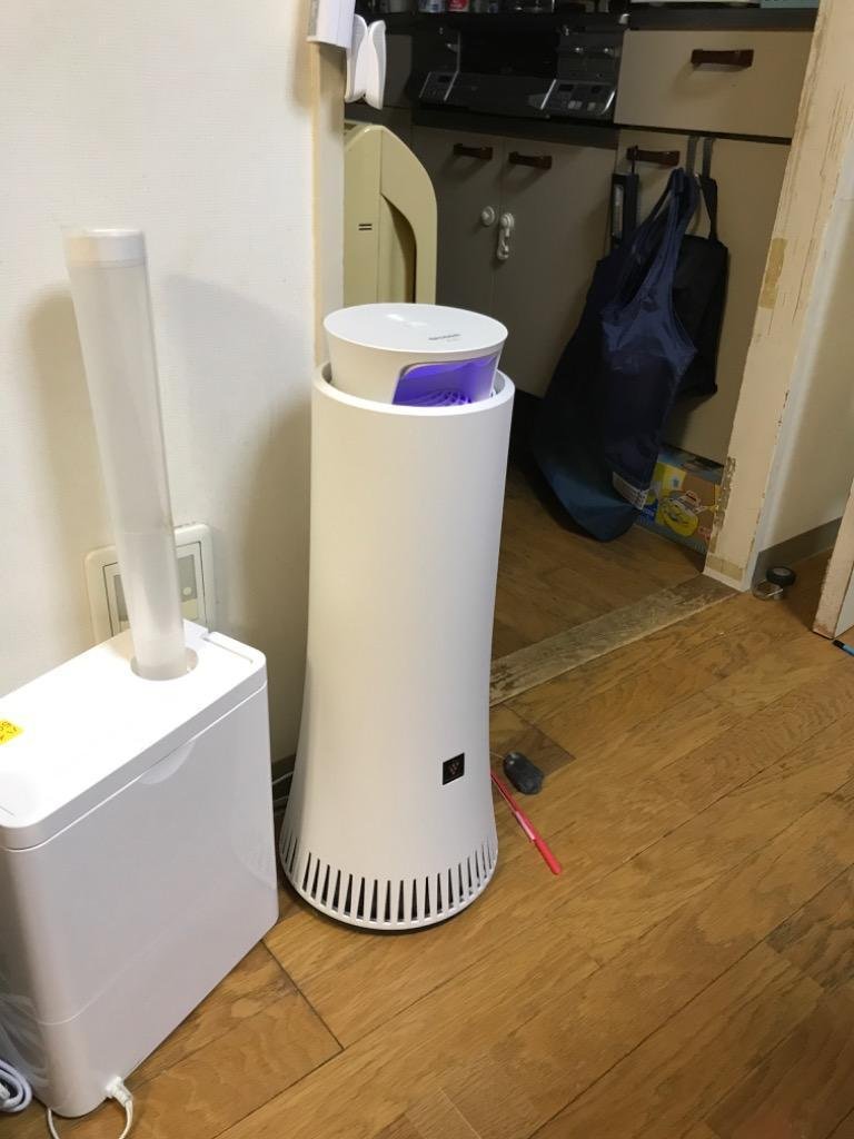 SHARP（シャープ） プラズマクラスター搭載 除菌脱臭機 ホワイト系