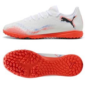 PUMA プーマ フューチャー 8 プレイ TT(ホワイト×オレンジ) 108605 1