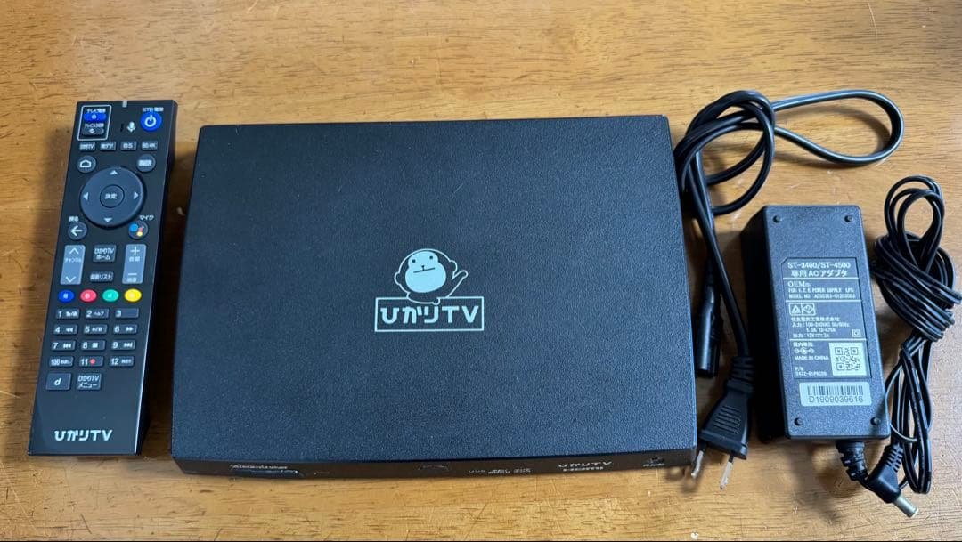 ひかりTV用チューナー　ST-4500(箱無し) ひかりTVチューナー ST-4500 - メルカリ
