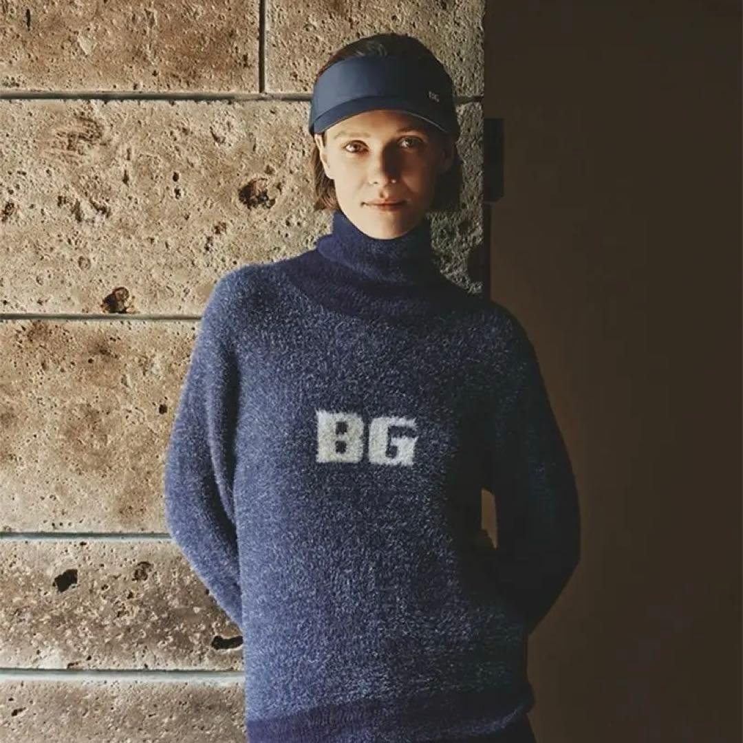 BRIEFING 新品　CL WS SHAGGY LOGO KNIT ネイビー thisisneverthat（ディスイズネバーザット） セーター ニット SCT-Logo