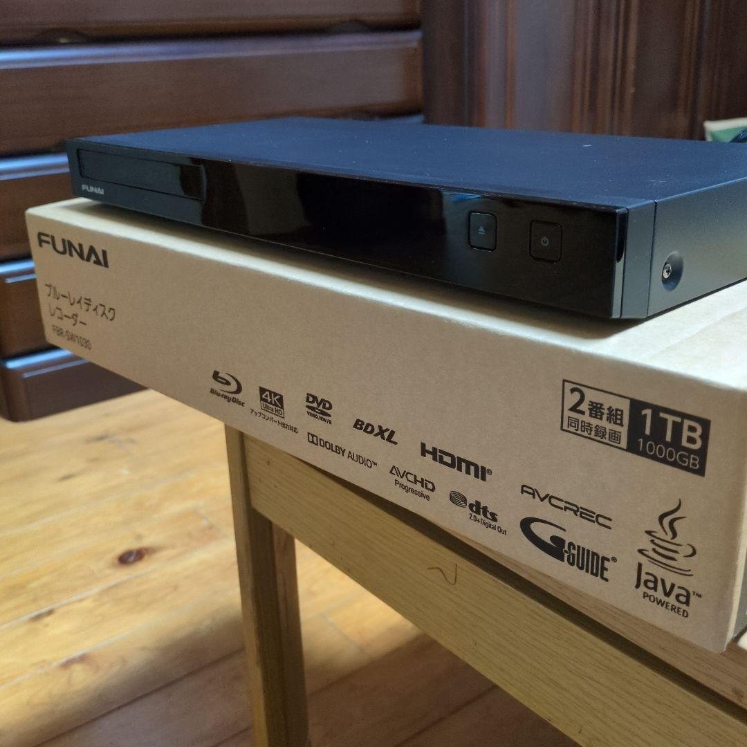 FUNAI ブルーレイディスクレコーダー FBR-SW1030 FBRSW1030 BDレコーダー 1個 FUNAI 【通販モノタロウ】