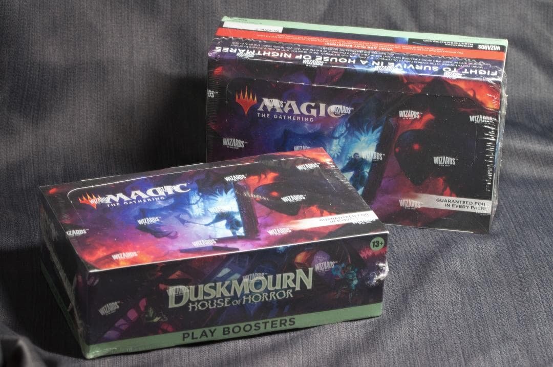 MTG Duskmourn プレイブースター(英語版) 2BOX 1/2 81LJxErjTfL._AC_UF350,