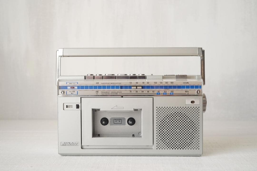 Victor 小型ラジカセ 動作品 カセットテープ・ラジオ可 昭和レトロ 美品 2026年最新】Yahoo!オークション -victorレトロ(ラジカセ)の中古品