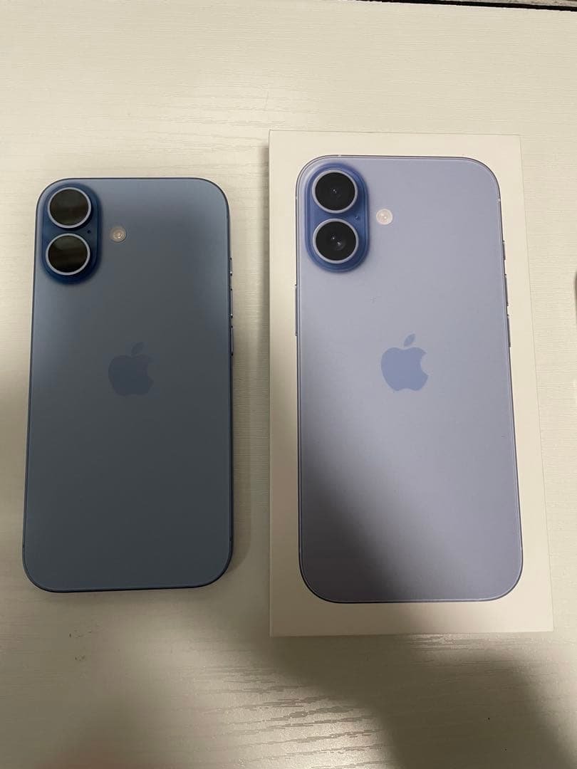 iPhone17ミストブルー　simフリー　256GB ムスビー｜【SIMフリー】iPhone17 256GB ミストブルー 未使用品 利用