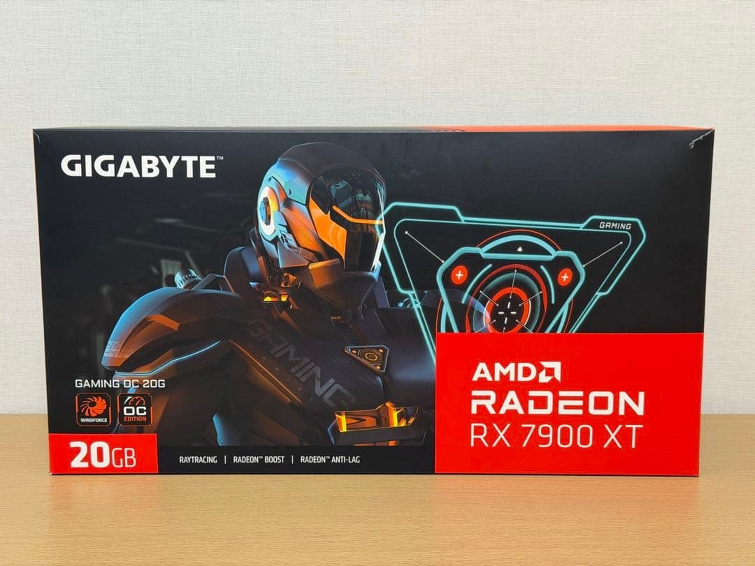 グラフィックボード・グラボ・ビデオカード GIGABYTE Radeon RX 7900 XT GAMING OC 20G Gigabyte Radeon™ RX 7900 XT GAMING OC 20G Graphic Card AMD Radeon